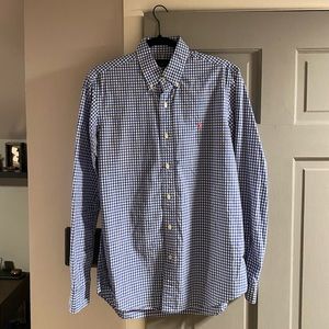 RALPH LAUREN PLAID POPLIN….SMALL